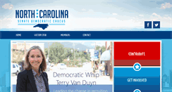 Desktop Screenshot of ncsenate.org